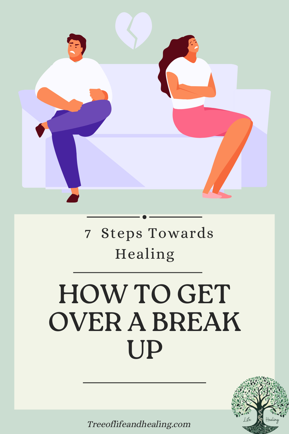 7 Steps to Getting Over a Breakup